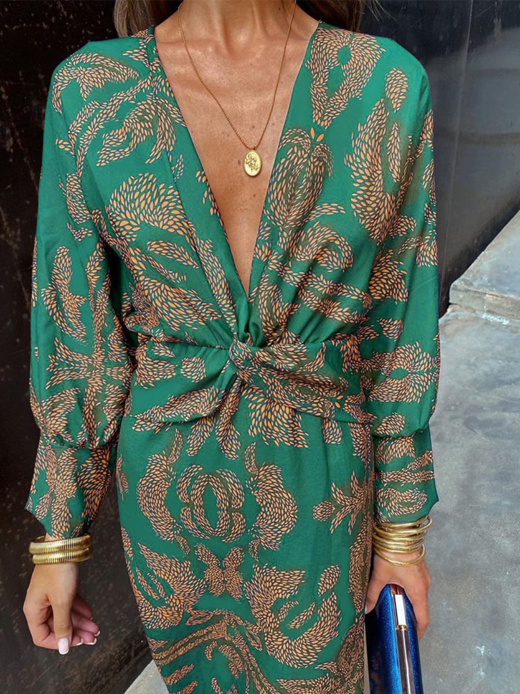 Women’s Summer Wrap Dress | Midi