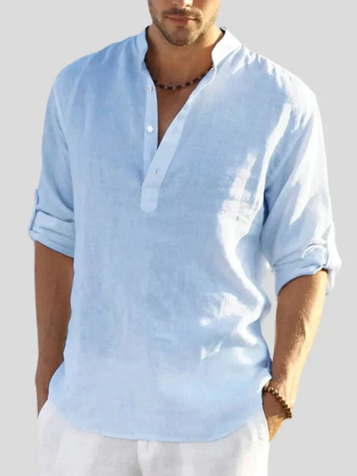 Casual Popover Shirt | Long Sleeve