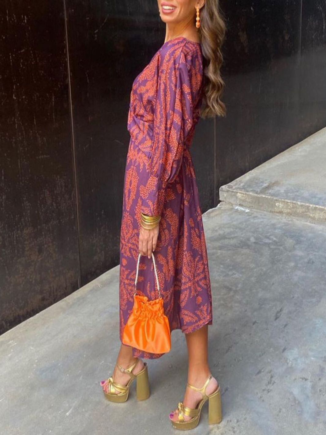 Women’s Summer Wrap Dress | Midi