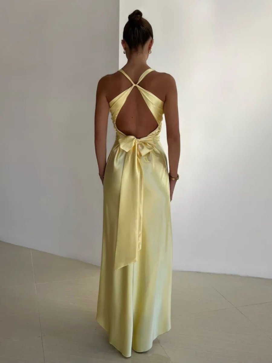 Amara | Women’s Elegant Evening Dress | Maxi - Willow & Tide