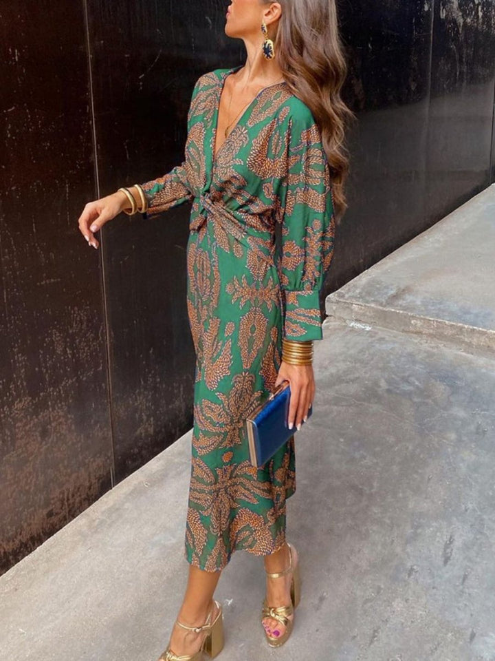 Clara | Women’s Summer Wrap Dress | Midi - Willow & Tide